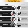 Lifting Hooks Gym Wrist Straps Deadlift Pull Up Support Power Hooks