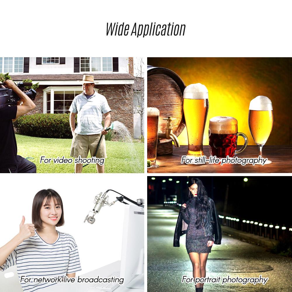 81cm 31.9in Handheld LED Lighting Kit 90Pcs 30W Beads Dimmable Photography LED Video Light Fill in Light Bar Handheld
