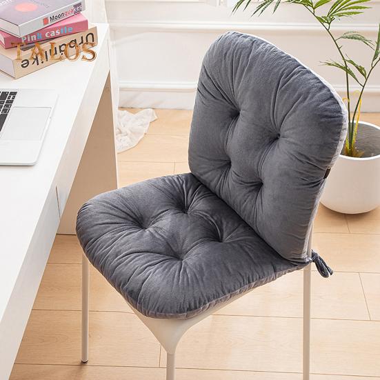 Winter Desk Chair Cushion with Fixing Strap for Anti-slip Thickened Good Elasticity And Softness Keep Warm Office Chair Seat Cushion Rocking Chair