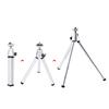 3PCS Aluminium Alloy Silver Stoving Varnish Mini Anti Shake Telescope Tripod