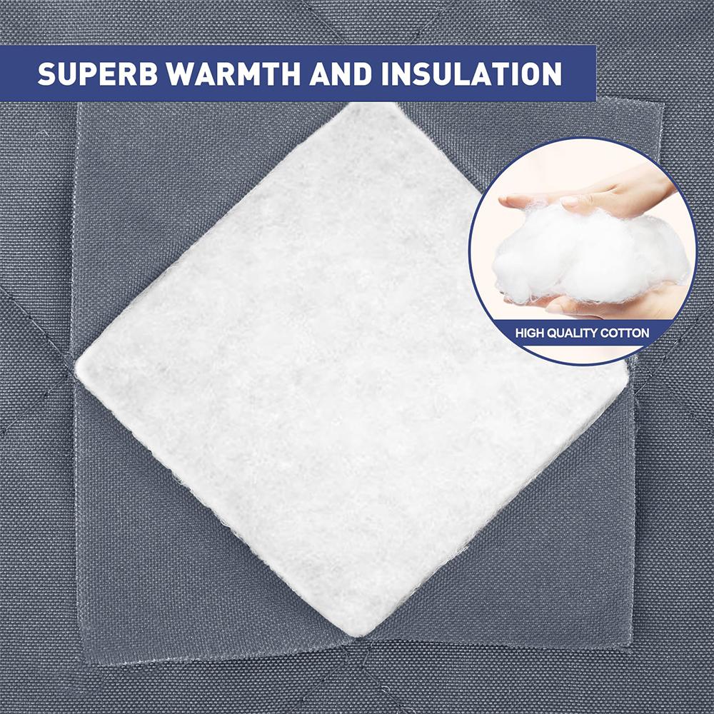 205/215CM Magnetic Thermal Insulated Door Curtain Insulation Cover Blanket Insulation Thicken Oxford Cotton Privacy Doors Screen