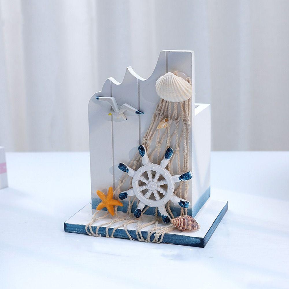 Velkokapacitní úložný box na tužky Ocean Style Nádoba na pera Domácí párty dekorace Dárek