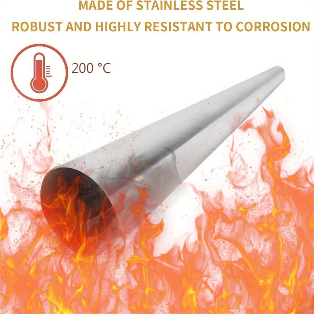 6/10/24pcs Stainless Steel Non-Stick Cannoli Tubes - Baking Molds for Cream Horn, Danish Pastry, Croissant & Waffle Cone Making