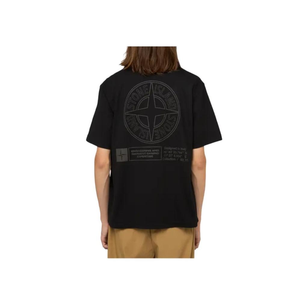 STONE ISLAND Pullover Round Neck Short Sleeve T-Shirt Men Tops K2S152100037S0241-V0029