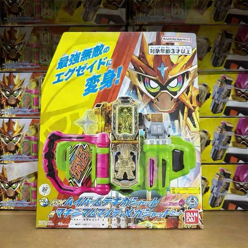 

In Stock BANDAI Kamen Rider Ex-Aid DX LV99 Invincible Set Gashat Card Reprint Action Figure Accessory