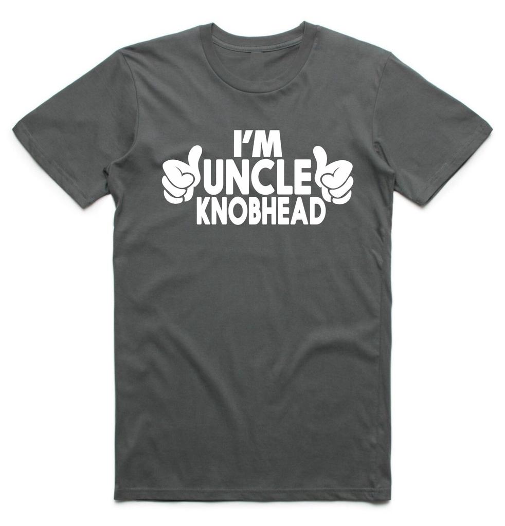 Im Uncle Knobhead Unisexs Tshirt Rude Joke Gift Idea Funny Novelty Top