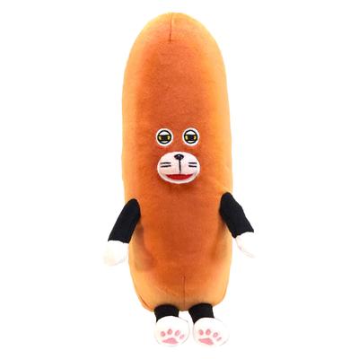 Plyšová hračka Sun Arrow Zloděj chleba Beanbag Záhadná francouzská bageta K-9484 Velikost: Cca. V13 x Š13,5 x H13 cm