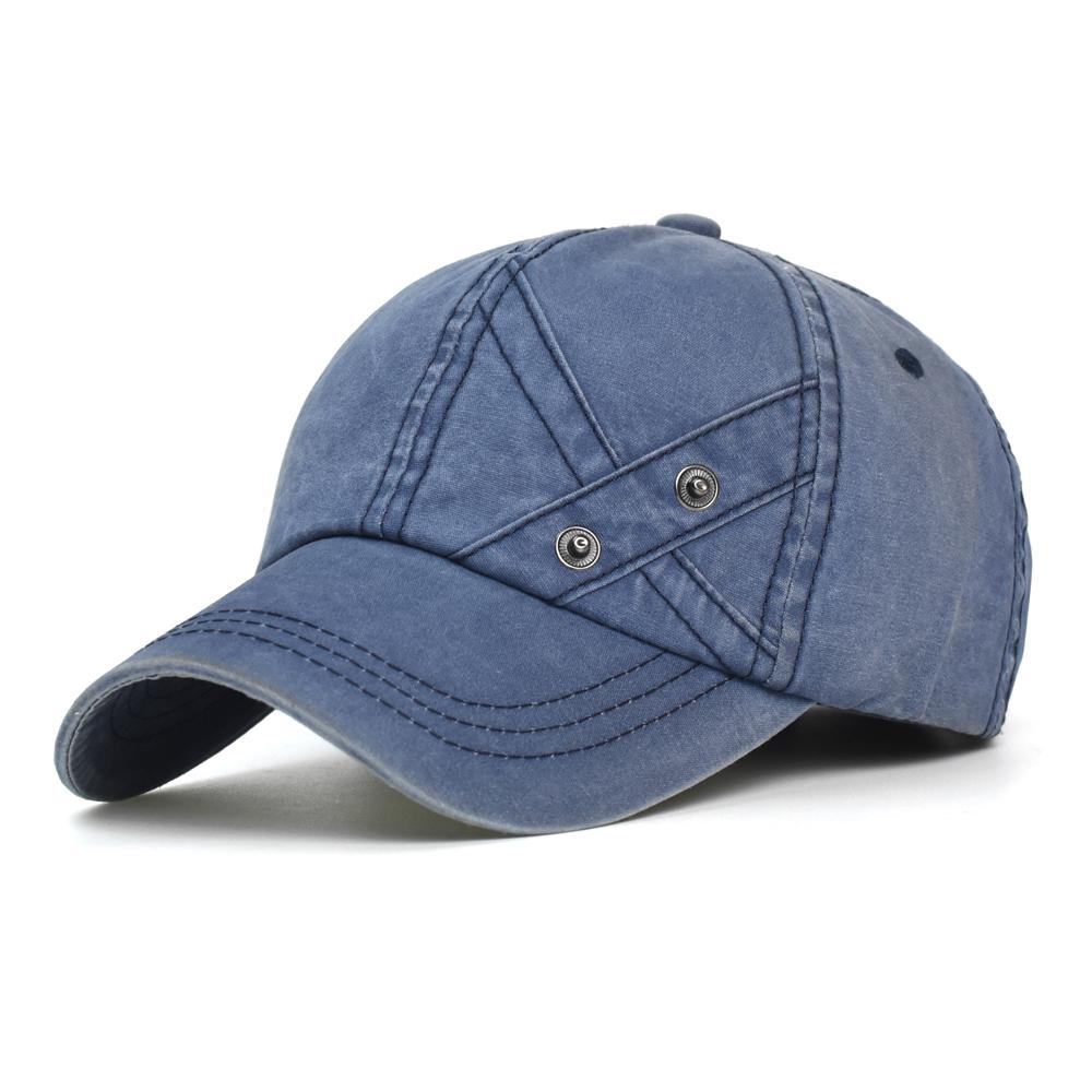 Four Seasons Washed Cotton Baseball Cap Men Women Casual Vintage Dad Hat Adjustable Trucker Style Low Profile Outdoor
