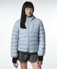 Musinsa Standard Woman [City Leisure] Women'S Hooded Light Down Jacket [Blue Grey]