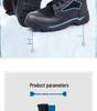 Men's Genuine Leather Mesh Breathable High-Top Hiking & Work Boots