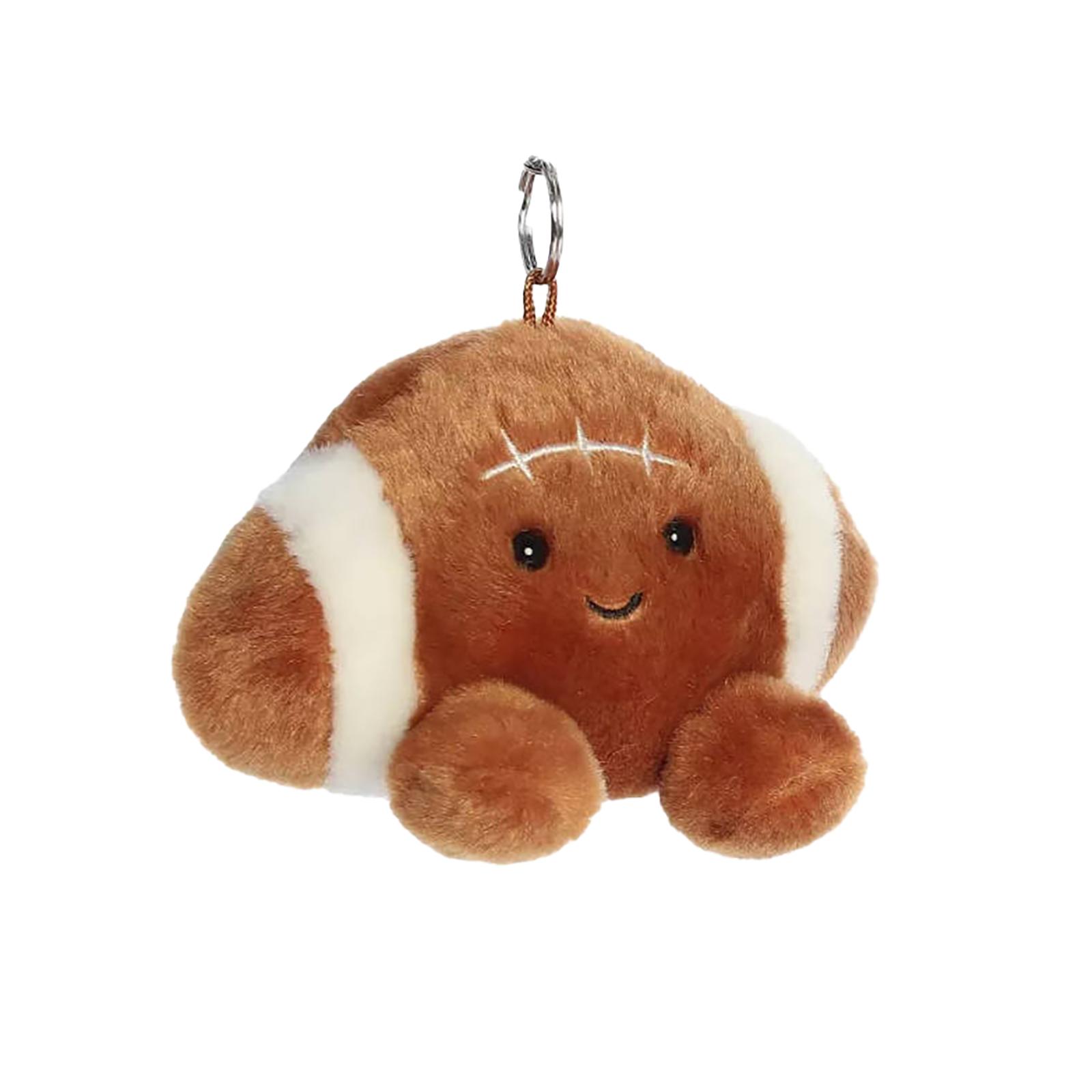 

Small Football Cute Brown 5-inch Plush Toys Can Hang Schoolbags And Backpacks. One Size коричневый