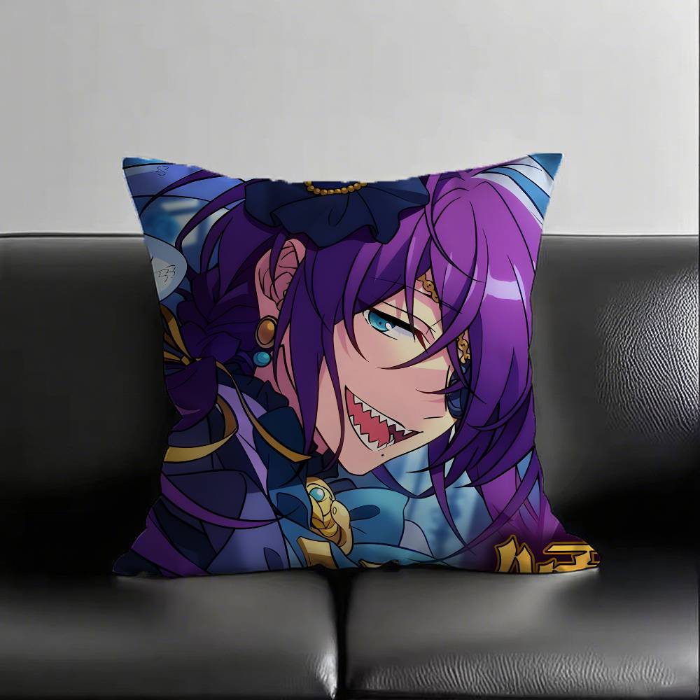 

1 шт. Наволочка Ayase Mayoi Модная квадратная наволочка Спальня Диван Комната Инс Декорация Досуг 16x16Inch