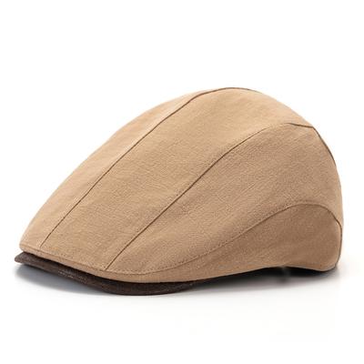 Jaro Léto Tenká Pánská Kšiltovka Baret Britská Vintage Čepice Newsboy Malířská Čepice