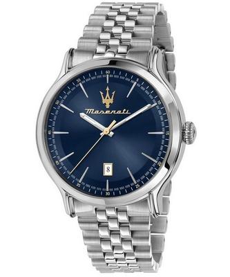 Epoca Stainless Steel Blue Dial Quartz R8853118021 100M Men's Watch