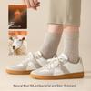 Men's 95% Wool Mid-Calf Merino Cashmere Socks - Warm, Antibacterial, Anti-Odor for Autumn/Winter