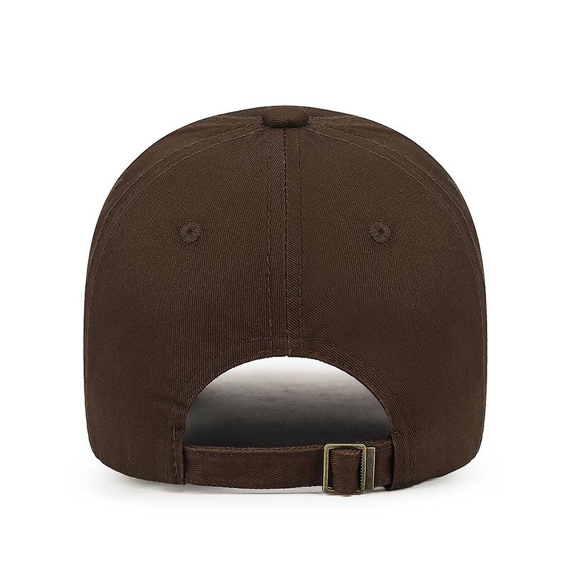 Spring Autumn Holes Baseball Cap Letters Embroidery Sunshade Cap for Men Women