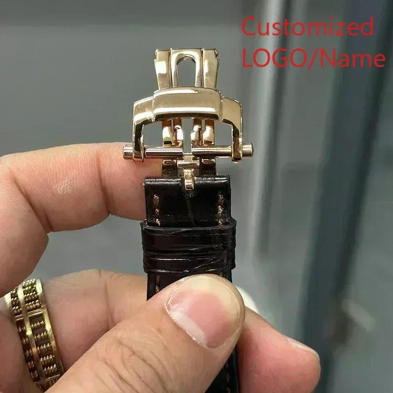 A11 Store Customized Watch Men Watch Automatic Mechanical Multi-functional Watches Stainless Steel Sapphire Leather Watch