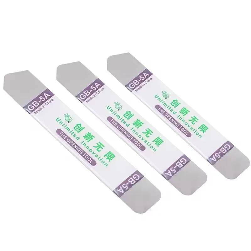 6-1PCS Stainless Steel Blade Soft Thin Pry Spudger Cell Phone Tablet Screen Battery Opening Tools for Samsung iPhone iPad Opener