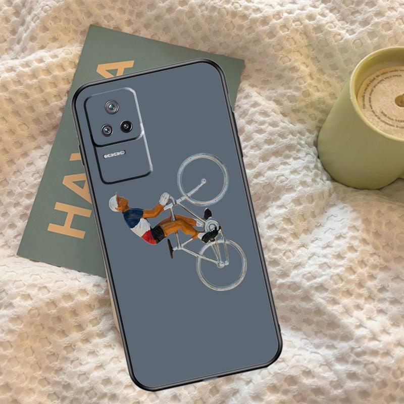 

Bike Cycling Art Case For Xiaomi 14T 13T Pro 11T 12T 13 14 15 Ultra POCO X7 Pro X3 X5 X6 F5 F6 M6 Pro Cover Xiaomi 13T (13T Pro)