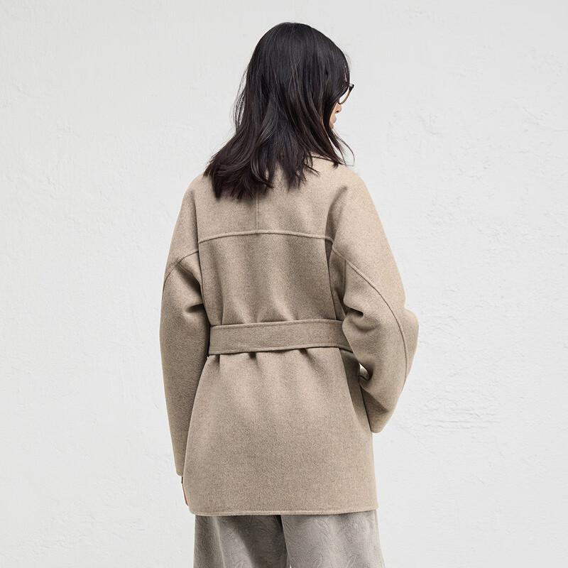 Broadcast Women's Wool Blend Short Suit Collar Coat