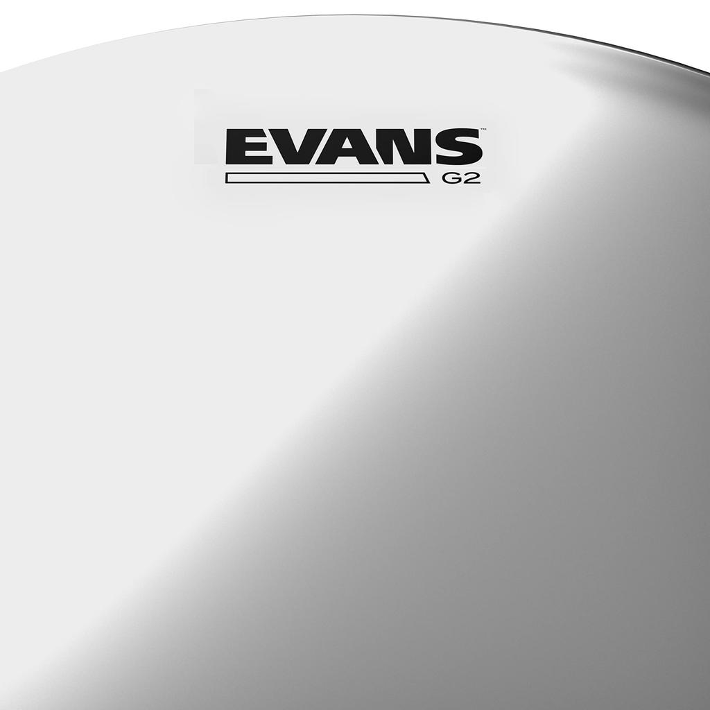 Evans Heavy Duty Dry Snare and G2 Clear Tom Pack 14" Snare 10" 12" 16" Toms