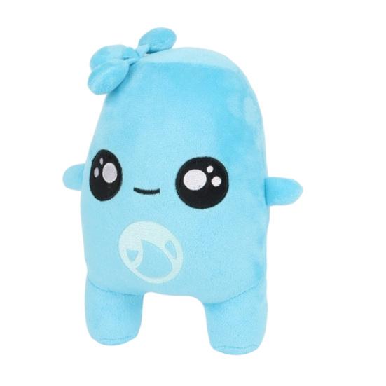 Desktop Decoration Dolls Game Plush Toy, Blue Water Drop And White Cloud Comfortable Hugging Toys Pillow, Soft Stuffed Animal for Bedside
