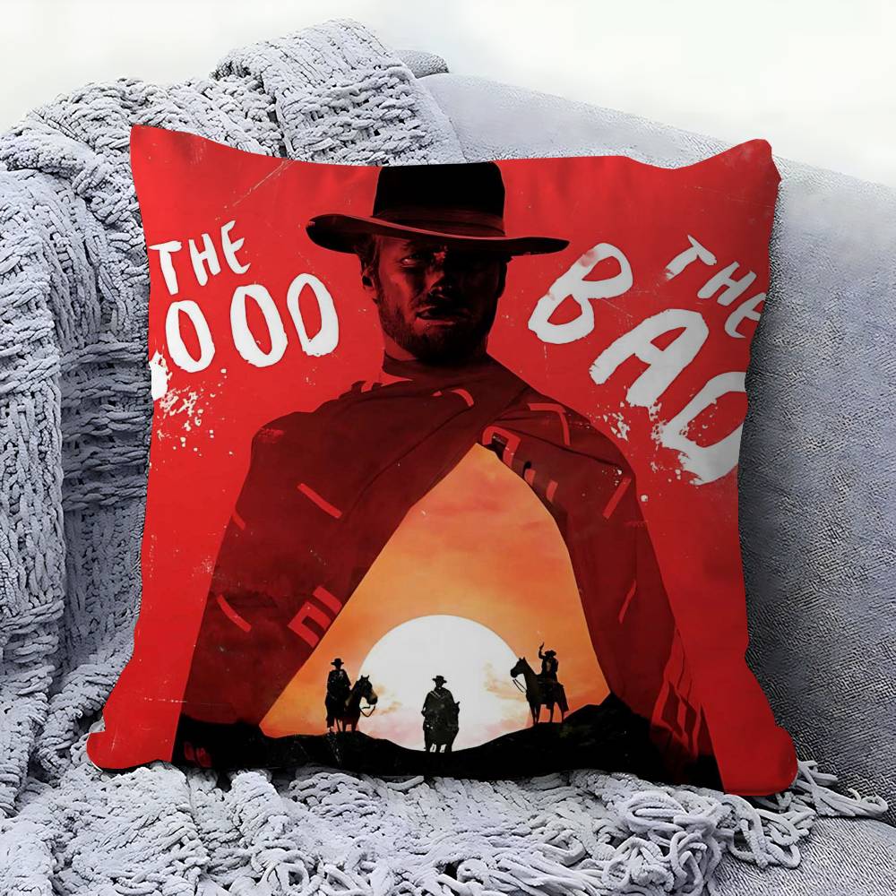 The Good The Bad And The Ugly Pillow Gifts Home Office Furnishings Bedroom Sofa Car Cushion Cover Case 45x45cm