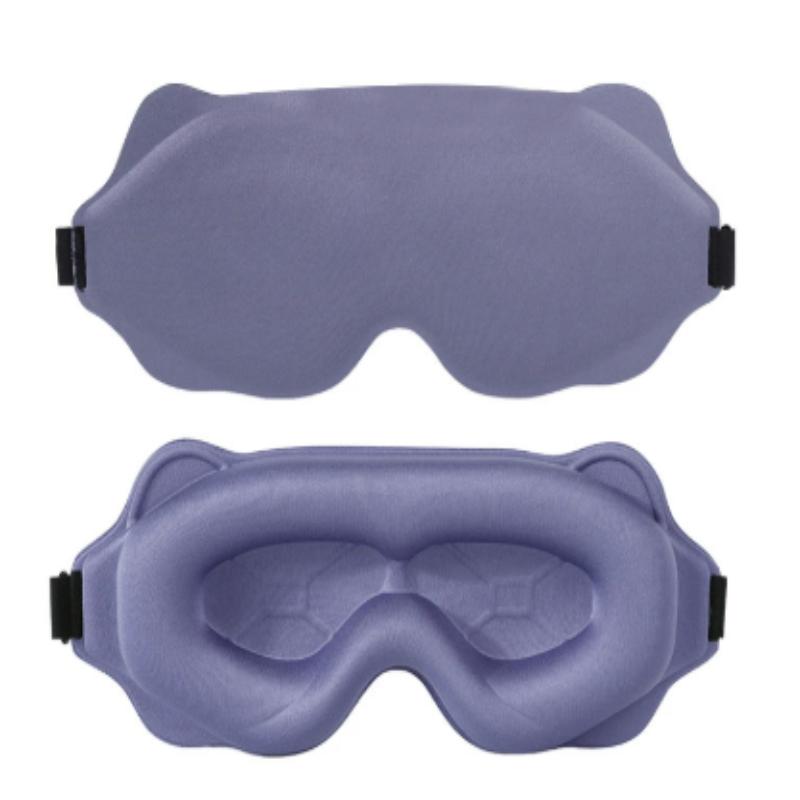 3D Contoured Eye Cup Eye Mask For Traveling Sleeping Soft Eye Cover Blindfold Mask For Made Up Eyes