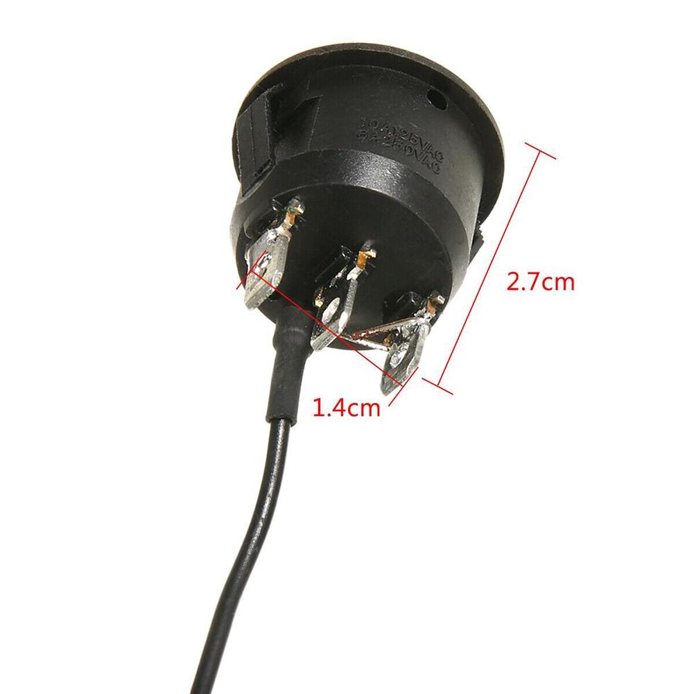 12V For All Cars Seats Switch Boats Motorcycle Heater Switch