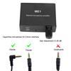 Microphone Amp Electret Microphone Amp Adjustable Gain 0‑20db Condenser Mic Headphone Sound Preamplifier ME1 3.5mm Input