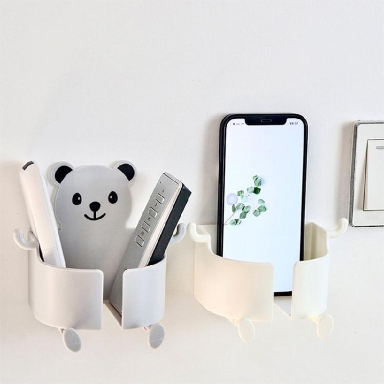 Remote Control Organizer Wall Mounted Phone Holder Storage Stand for Small Item