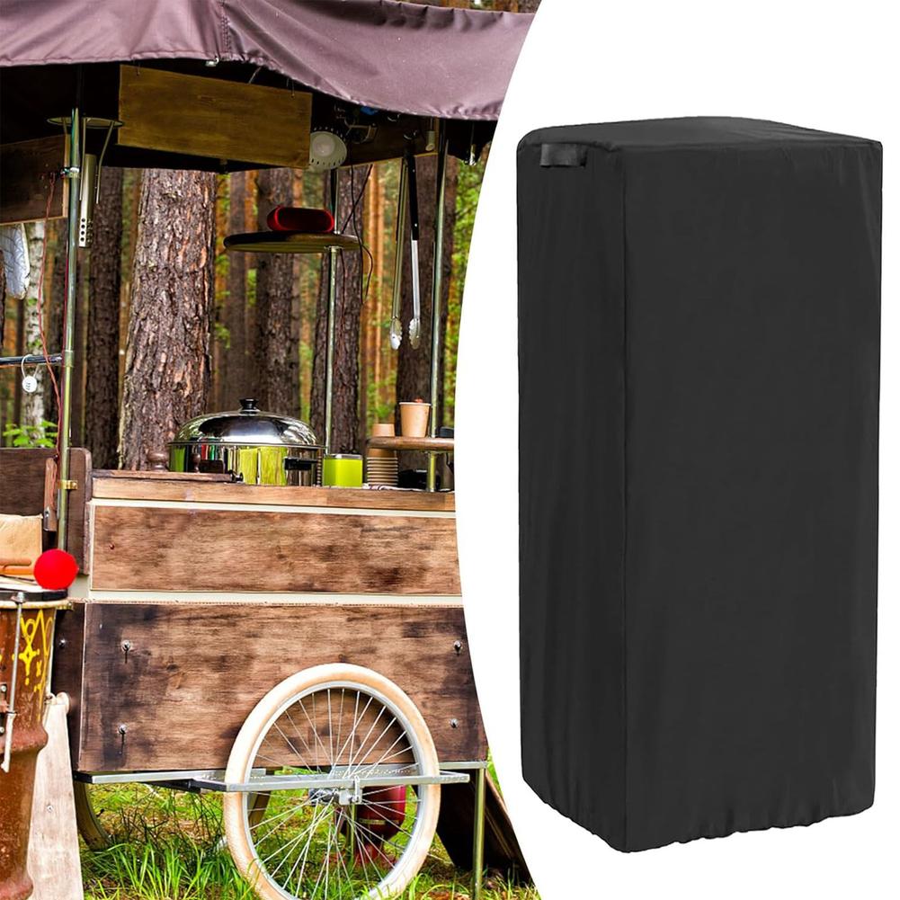 1PC Popcorn Machine Protection Cover*1 63.5*46*132cm 420D Long-lasting Popcorn Machine Cover Waterproof & UV-Resistant Covers