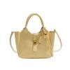 Premium handbag women's 2025 summer new fashion versatile shoulder messenger bag bucket bag