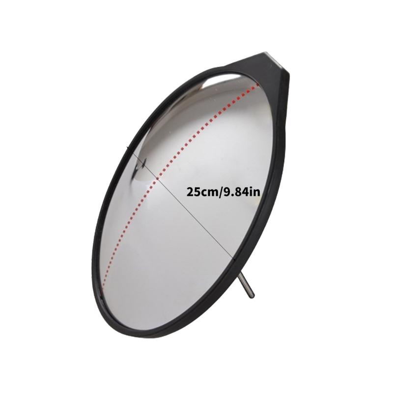 Golf Swing Correction Mirror With Convex Acrylic Surfaces Enhances Visibility Light Weight Plastic Golf Practice Mirror