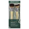 EcoTools Blusher + Highlight Brush Duo, 2 Brushes