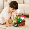 Simulation Steam Electric Steam Train Sounding Steam Train Toy Cute Spray Train Toy  Early Learning