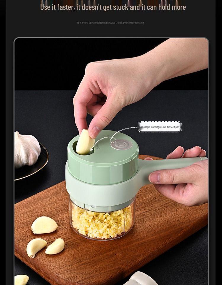 Wireless Electric Mini Vegetable & Garlic Chopper