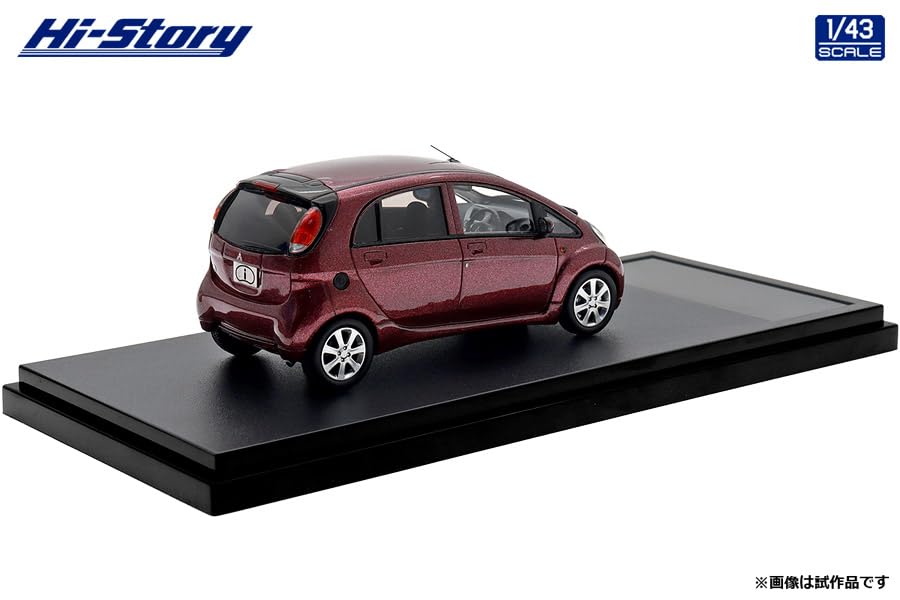 INTERALLIED Hi Story Mitsubishi i T Raspberry Red Pearl Finished Model HS508RP 1/43 (2010)