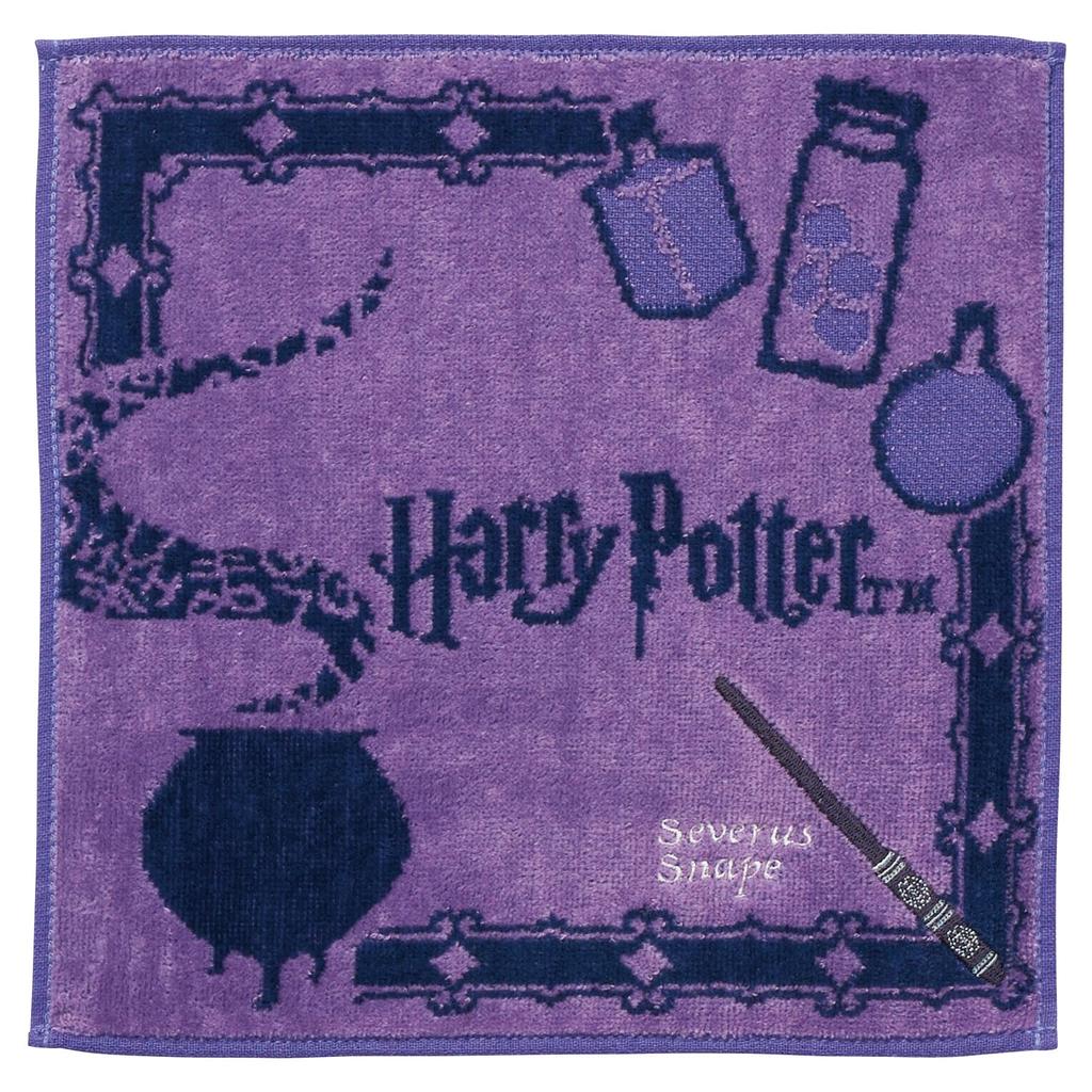 Marushin Mini Towel Harry Potter Wand Handkerchief Organic Cotton Cotton Character Antibacterial Deodorizing Present Gift Birthday 4105031600 Snape's