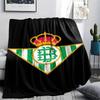 1 Stuks Deportivo Print Flanellen Deken, Hoge Kwaliteit Comfortabel voor Alle Seizoenen, Woondecoratie, Warmte en Comfort, Perfect voor Kerstcadeaus