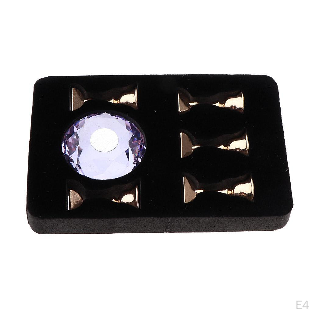 Holder Rack Manicure Practice Display Stand Crystal Set diy Kit (5 Holder)