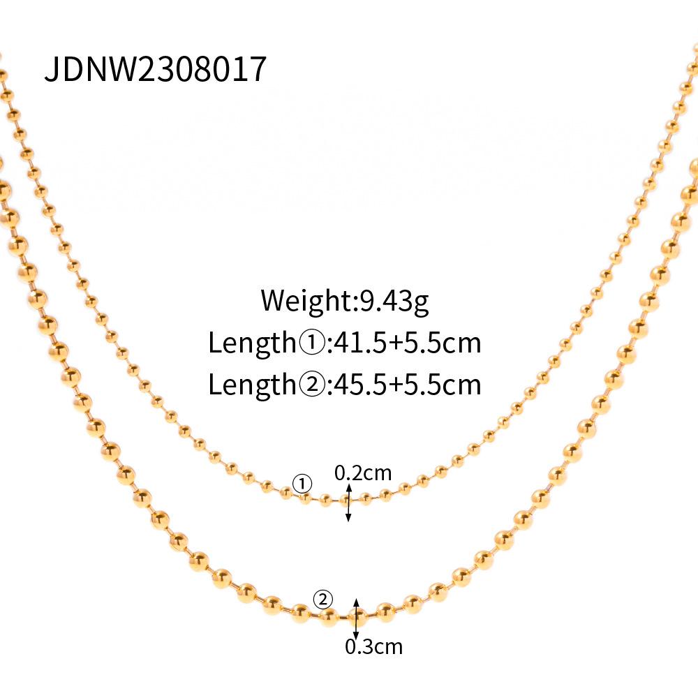 Light Luxury Niche Collarbone Necklace JDNW2308017