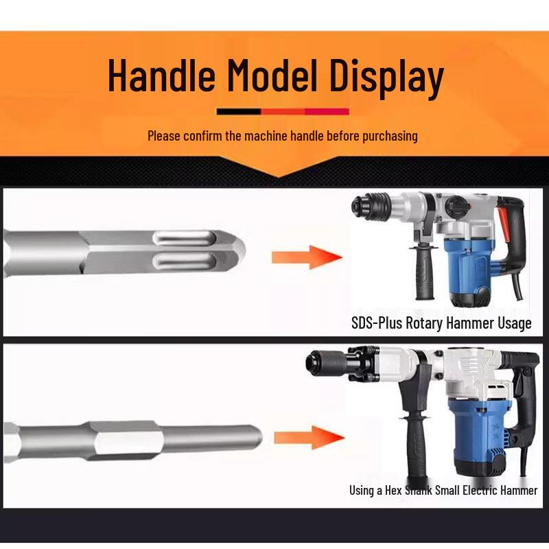 Electric Hammer Chisel Bit Set