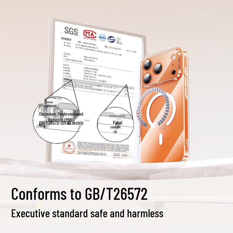 ShineMore Magsafe KI-Taste Ultradünne iPhone-Hülle