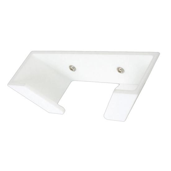 

Padel Racket Holder with Suction Cups Glass Fence Padel Tennis Racket Mount Universal Metal Fence Padel Racket Hanger C білий
