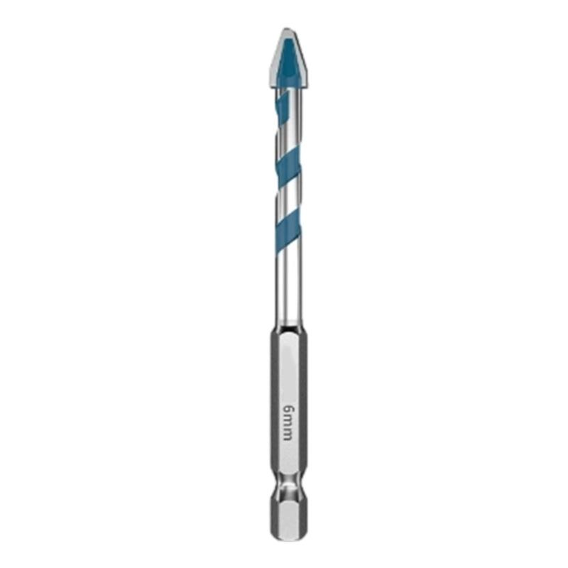 Hexagonal Shank Offset Drill Bit For Wood Glass Ceramic Tile And Concrete With U Shape Helical Flute Design No Water Needed
