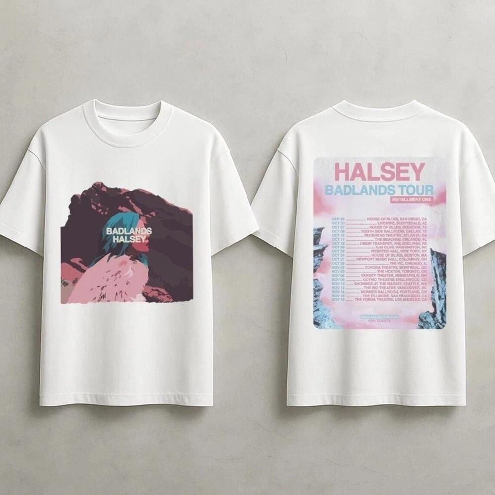 

Halsey 2026 Tour Concert Unisex TShirt Music Fan Size S4XL Unisex T-Shirt S