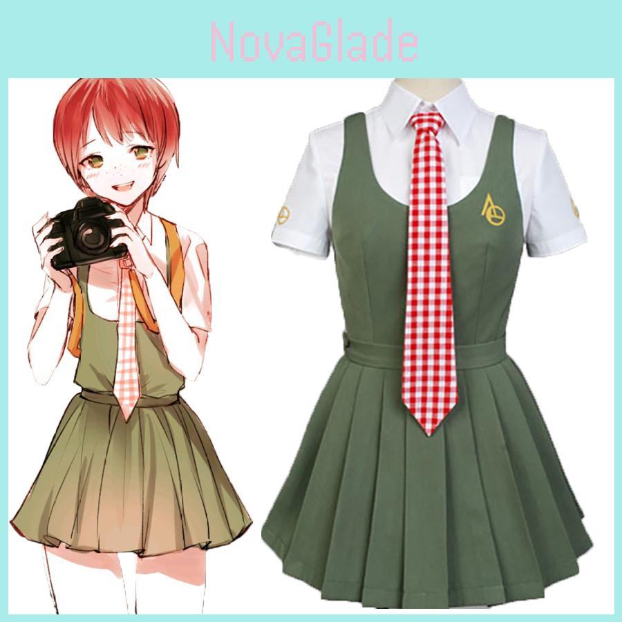 Stylish Mahiru Koizumi Danganronpa Cosplay Costume Outfit For Halloween Parties