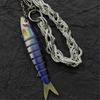 Versatile Fishing Culture Charm Keychain with Lifelike Bionic Fish Design Keyrings Pendant for Practical Decors Use