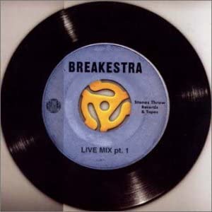 CD BREAKESTRA Live Mix Pt. 1 CRCL8856 STONES THROW 2001 Japan ObiRap HipHopRB Used